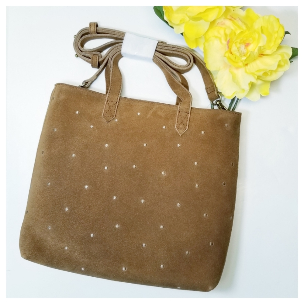 Madewell | Small Suede Transport Tote